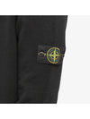 Wappen Patch Crew Neck Wool Knit Top Black - STONE ISLAND - BALAAN 6