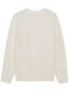 Chillax Fox Patch Classic Sweatshirt Ecru - MAISON KITSUNE - BALAAN 3