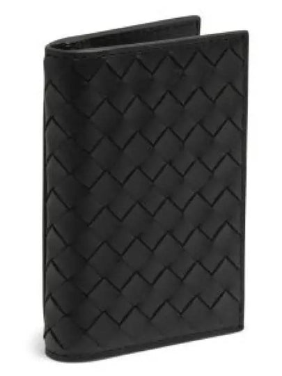 Intrecciato Card Wallet Black - BOTTEGA VENETA - BALAAN 2