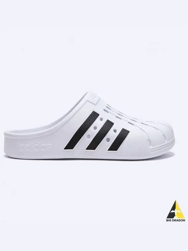 Adilette Clog Slippers White - ADIDAS - BALAAN 2