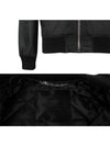 MRB0919 PNY002N 02ROCK PP logo black bomber jacket - PHILIPP PLEIN - BALAAN 7