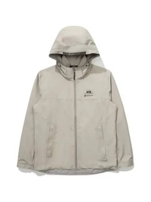 K2 Surround Gore 2L waterproof jacket Grayish BEIGE - KATE - BALAAN 1