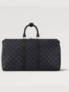 Keepall 45 Bandouliere Monogram Eclipse Duffel Bag Grey - LOUIS VUITTON - BALAAN 3