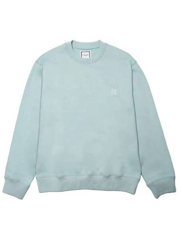 Back Logo Print Crew Neck Sweatshirt Mint - WOOYOUNGMI - BALAAN 1