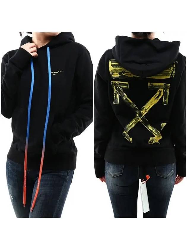 acrylic arrow slim fit long sleeve hood black - OFF WHITE - BALAAN 2