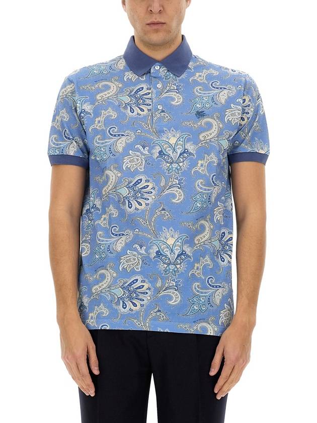 POLO SHIRT WITH PRINT - ETRO - BALAAN 1