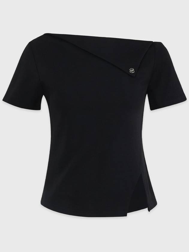 Objet one shoulder short sleeve t-shirt - MICANE - BALAAN 7
