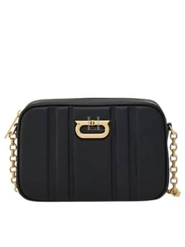 Gancini Camera Case Cross Bag Black - SALVATORE FERRAGAMO - BALAAN 2