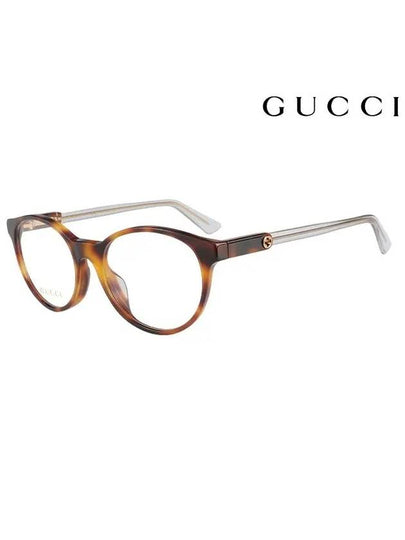 Eyewear Optical Frame Horn-Rimmed Eyeglasses Havana - GUCCI - BALAAN 2