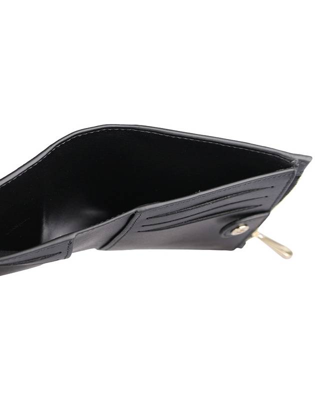 Vara Bow Half Wallet Black - SALVATORE FERRAGAMO - BALAAN 8