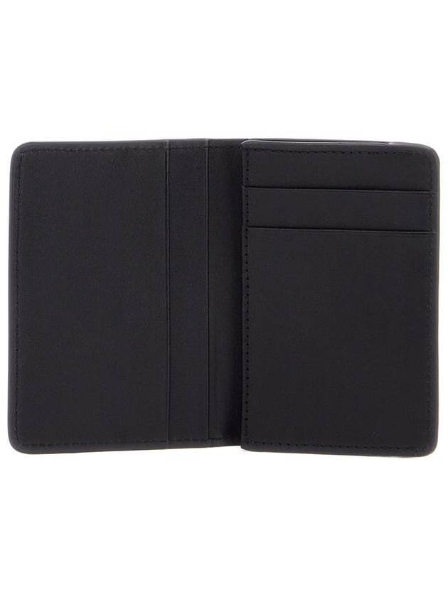 Stefan Small Leather Card Wallet Black - A.P.C. - BALAAN 3