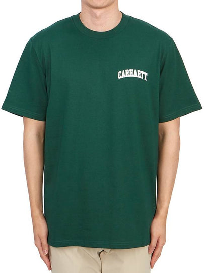 University Script Short Sleeve T-Shirt Chervil - CARHARTT WIP - BALAAN 2