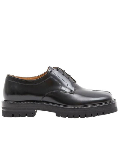 Tabi Lace Up Derby Black - MAISON MARGIELA - BALAAN 2