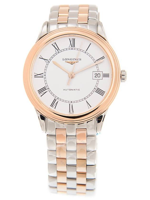 Longines Flagship Automatic White Dial Men's Watch L48743917 - LONGINES - BALAAN 3