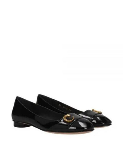 C'est Patent Leather Ballet Flat Black - DIOR - BALAAN 2