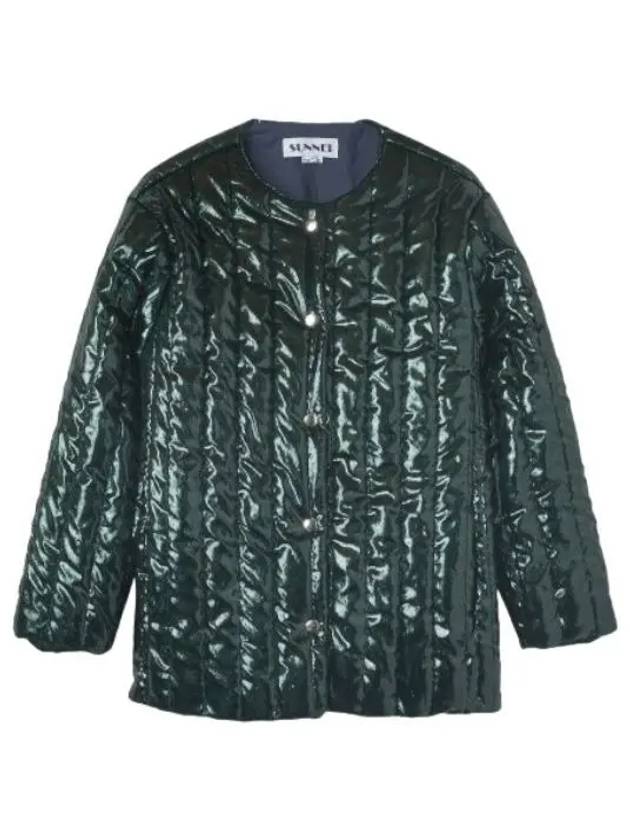 Shorts Quilted Jacket Green Padding - SUNNEI - BALAAN 1