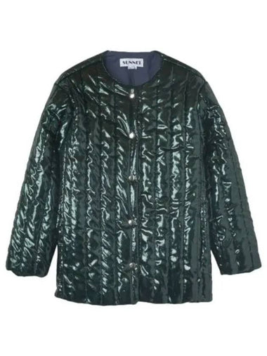 Shorts Quilted Jacket Green - SUNNEI - BALAAN 1