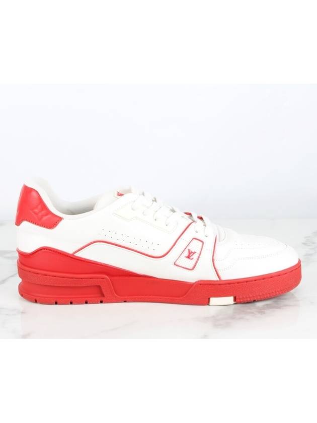 LV trainer sneakers red 8 270 - LOUIS VUITTON - BALAAN 8