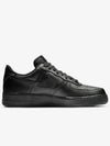 Air Force 1 '07 Low Top Sneakers Triple Black - NIKE - BALAAN 4