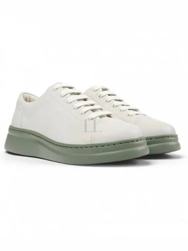 Runner Up Non Dyed Leather Low Top Sneakers White - CAMPER - BALAAN 2