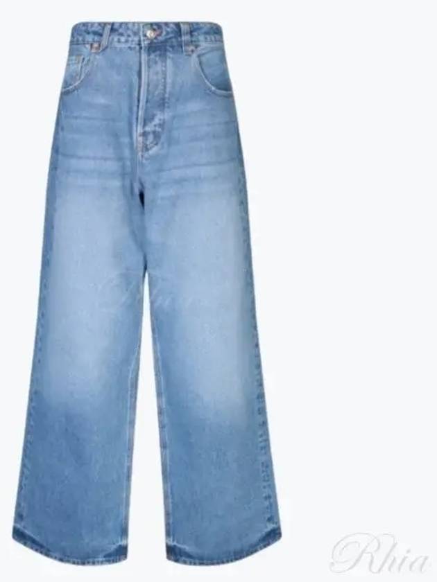 Le De Nimes Oversized Wide Jeans Blue - JACQUEMUS - BALAAN 2