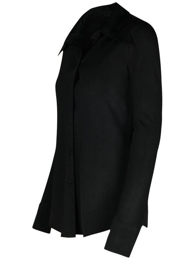 Jil Sander Black Viscose Shirt - JIL SANDER - BALAAN 2