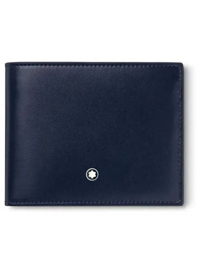 Meisterstück 6CC Half Wallet Blue Ink - MONTBLANC - BALAAN 2