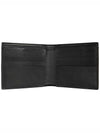 Logo Leather Half Wallet Black - BOTTEGA VENETA - BALAAN 4