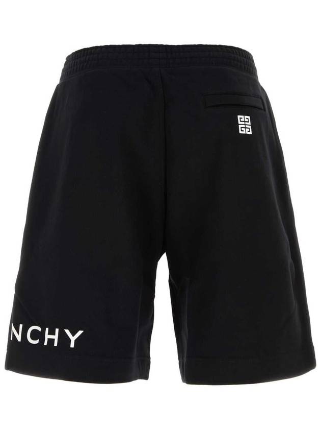 Logo Print Pocket Shorts Black - GIVENCHY - BALAAN 3