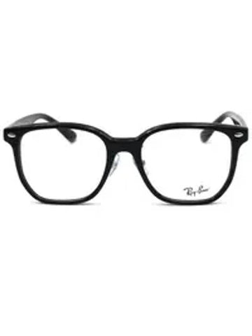 Eyewear Square Eyeglasses Black - RAY-BAN - BALAAN 1