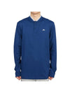 Tyson Golf Collar Long Sleeve T-Shirt Navy - J.LINDEBERG - BALAAN 1