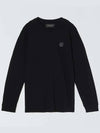 Men s Rubber Patch Black Long Sleeve Tee MJ060 31 99122 - VIKTOR&ROLF - BALAAN 3