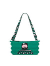 Superfiction shoulder bag green - PLEATSMAMA - BALAAN 1