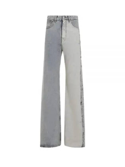 Denim Wide Jeans Light Blue - MAISON MARGIELA - BALAAN 2