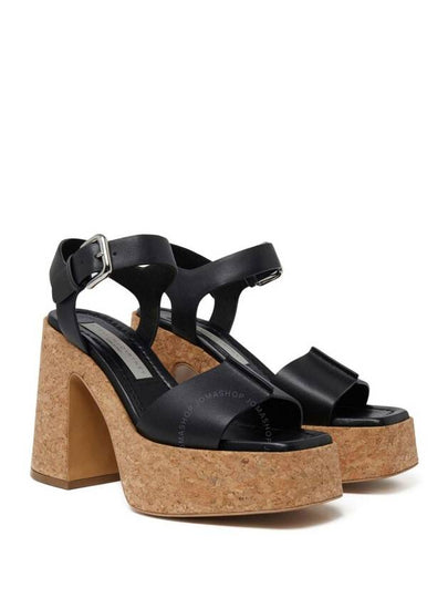 Stella Mccartney Skyla Cork Platform Sandals Brand Size 39 US Size 9 - STELLA MCCARTNEY - BALAAN 2