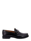 Gancini Ornament Loafer Black - SALVATORE FERRAGAMO - BALAAN 2