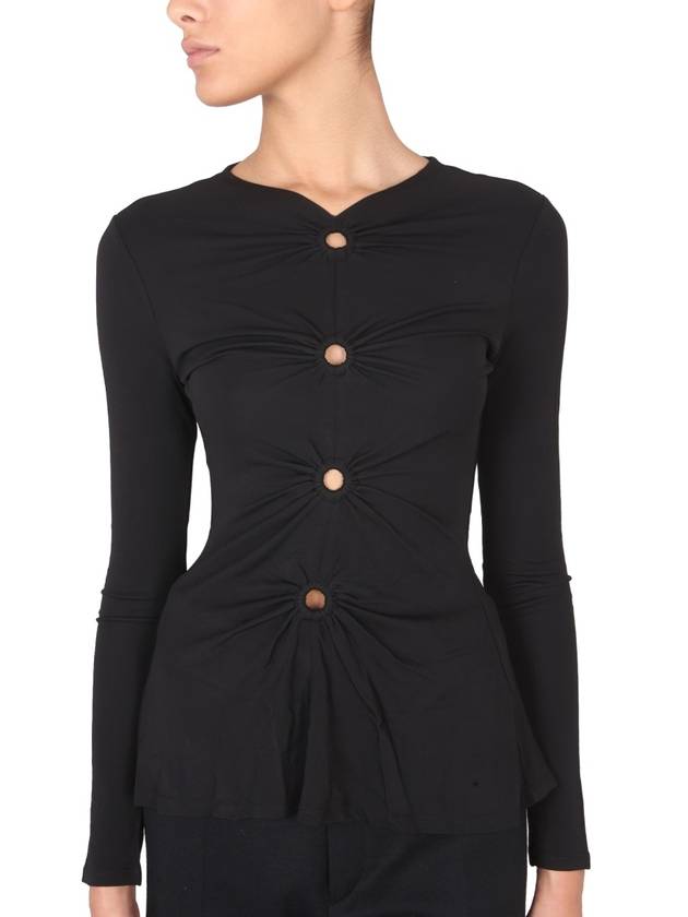 MATTE CREPE TOP - PROENZA SCHOULER - BALAAN 4