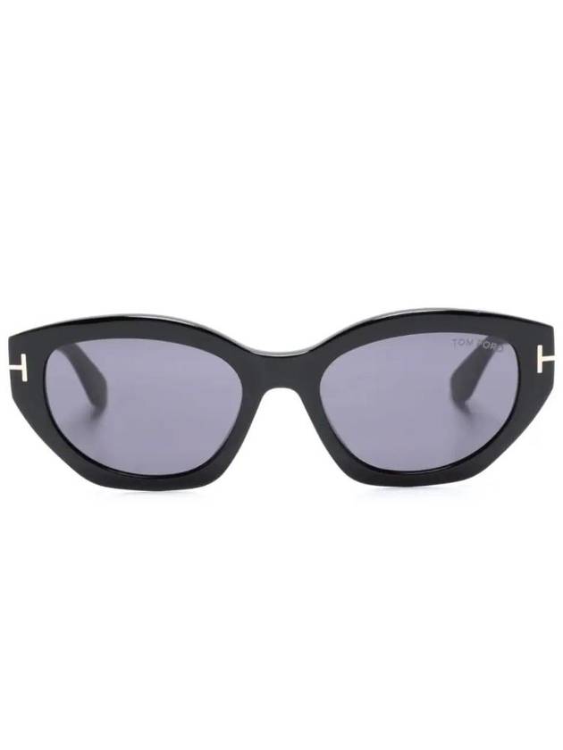 Eyewear Round Frame Tinted Sunglasses FT1086 - TOM FORD - BALAAN 1