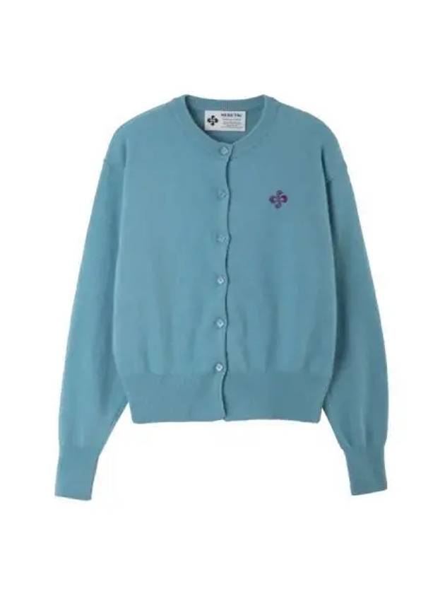 Button basic cardigan sky blue - HERETIC - BALAAN 1