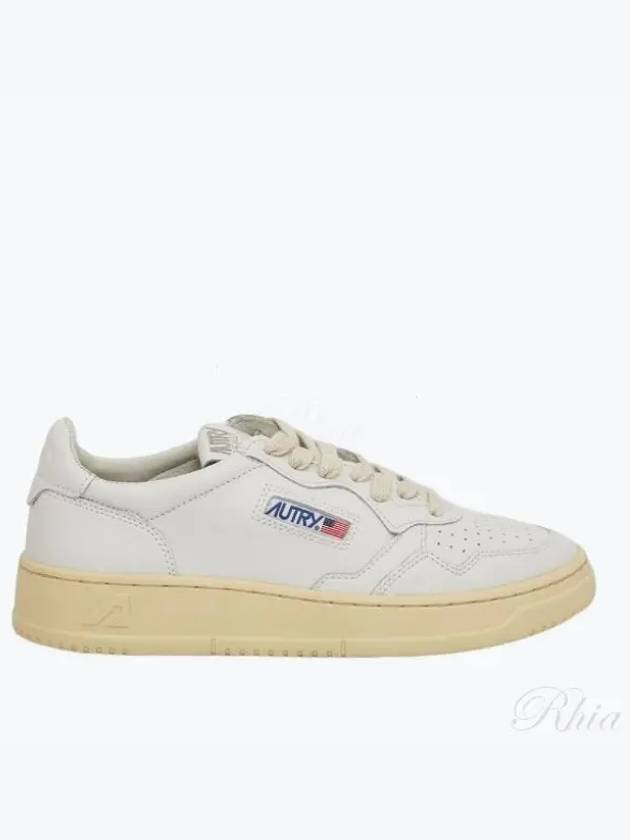 Medalist Leather Low Top Sneakers White - AUTRY - BALAAN 2