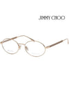 Glasses frame JC234F 2F7 metal frame Asian fit gold - JIMMY CHOO - BALAAN 1