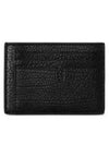 B-Cut Clip Leather Card Wallet Black - BURBERRY - BALAAN 2