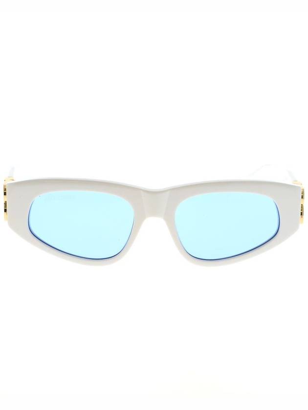 Eyewear BB0095S Dynasty D Frame Sunglasses White - BALENCIAGA - BALAAN 2