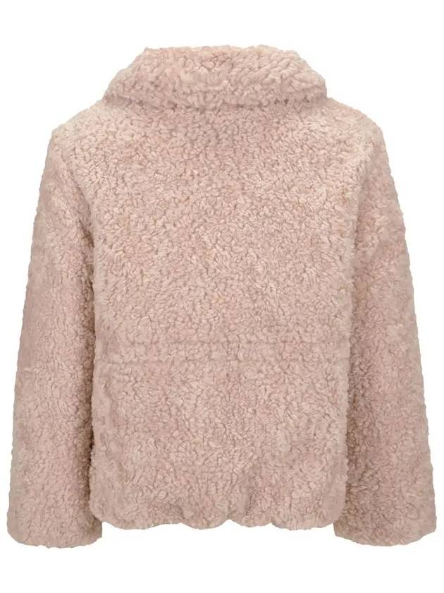 Kids Teddy Down Jacket Pink 1A000 71 54AM6 514 - MONCLER - BALAAN 4