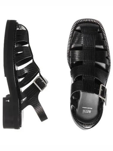 leather fisherman sandals - AMI - BALAAN 1