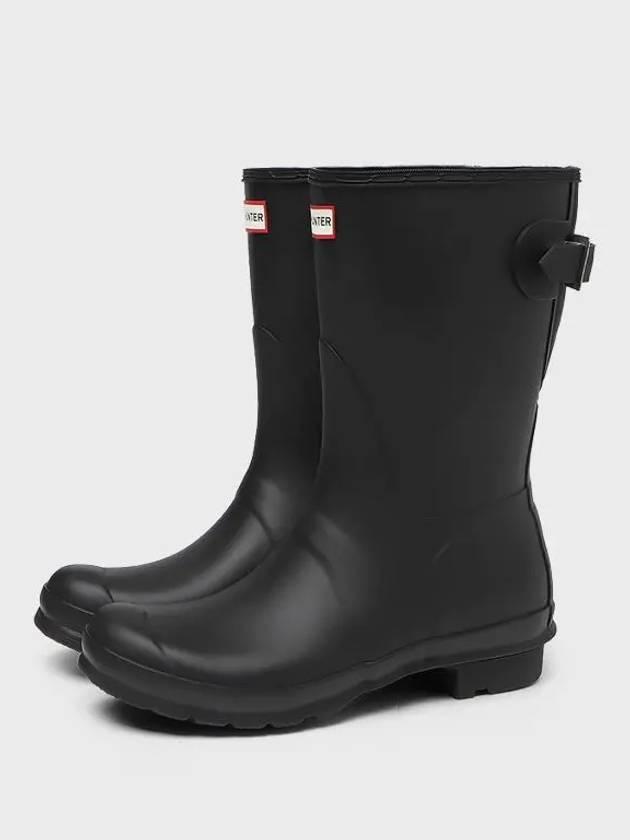 Adjustable Short Rain Boots Black - HUNTER - BALAAN 3