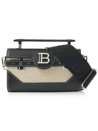 B-Buzz 19 Canvas Tote Bag Black - BALMAIN - BALAAN 2