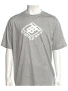 TB Logo Cube Overfit Short Sleeve T-Shirt Grey - BURBERRY - BALAAN 4