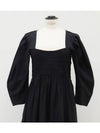 Black smoke dress - GANNI - BALAAN 3