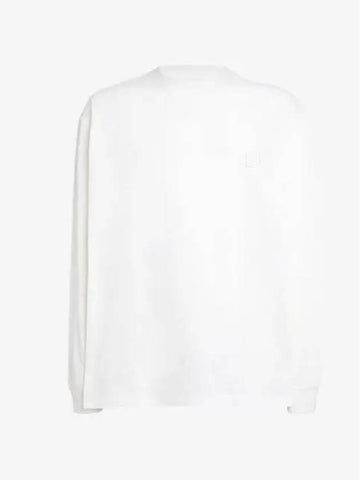 Flower back logo long sleeve t-shirt white men W241TS16717W - WOOYOUNGMI - BALAAN 1